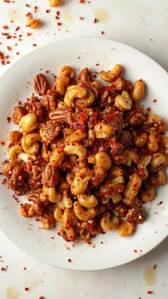 savory flavored nut snack