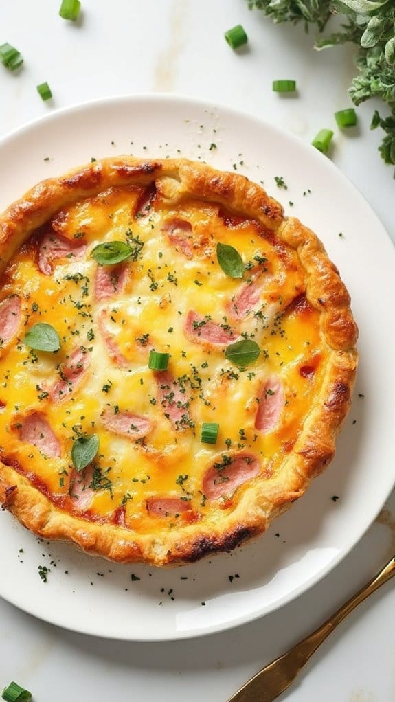 savory ham cheese pastry