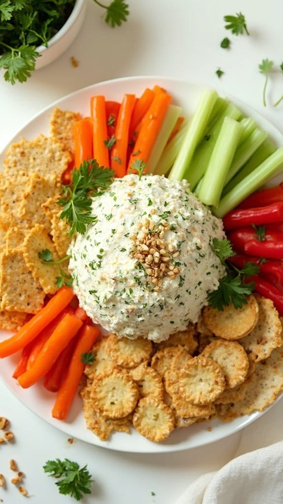 savory herb cheese appetizer