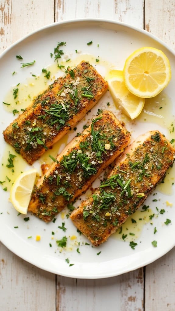 savory herb crusted delight