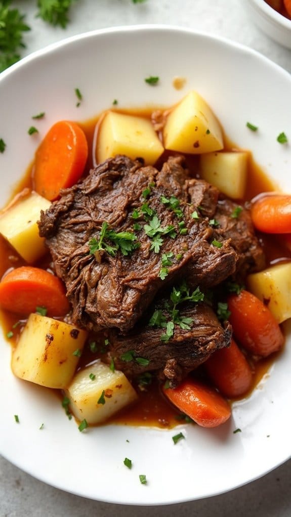 savory italian beef dish