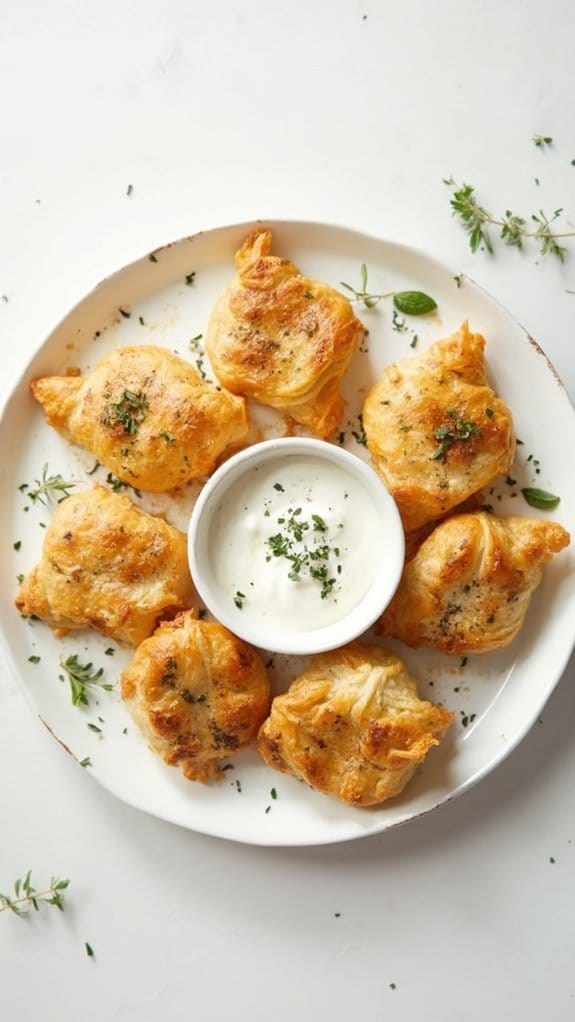 savory stuffed pastry snacks