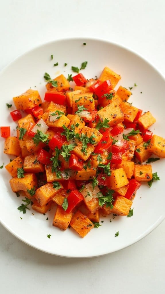 savory sweet potato dish