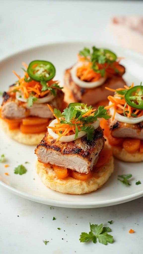 savory vietnamese pork sandwich