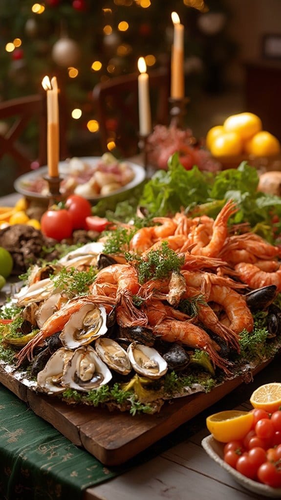 seafood feast in italy