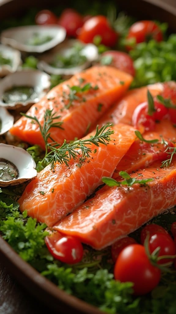 seafood promotes tissue healing