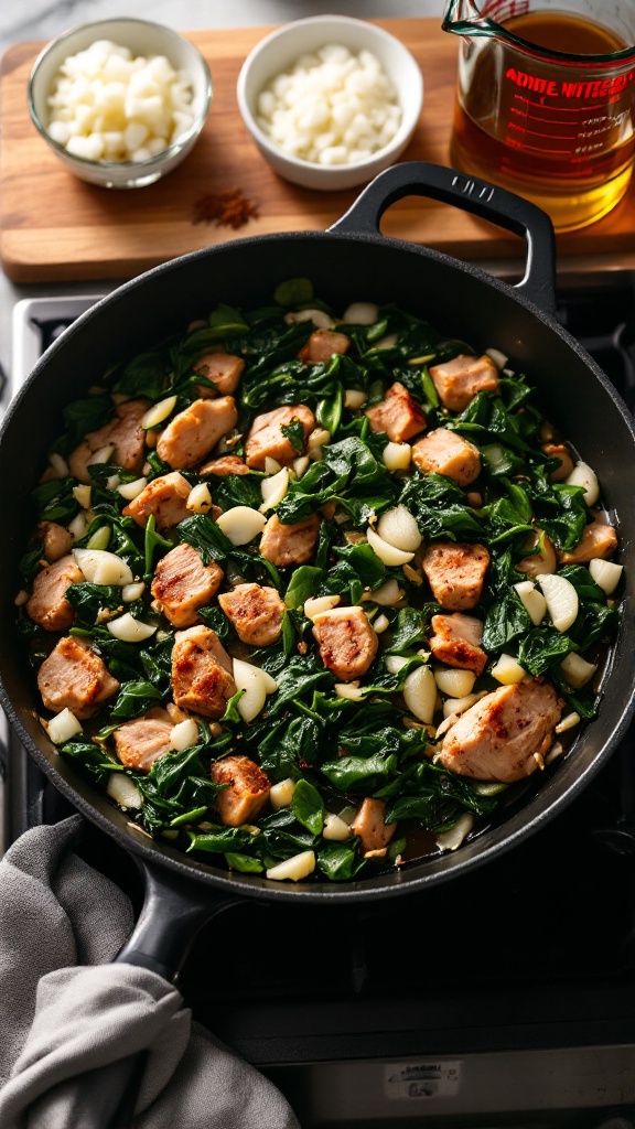 Southern-Style Lucky New Year's Collard Greens With Smoked Turkey