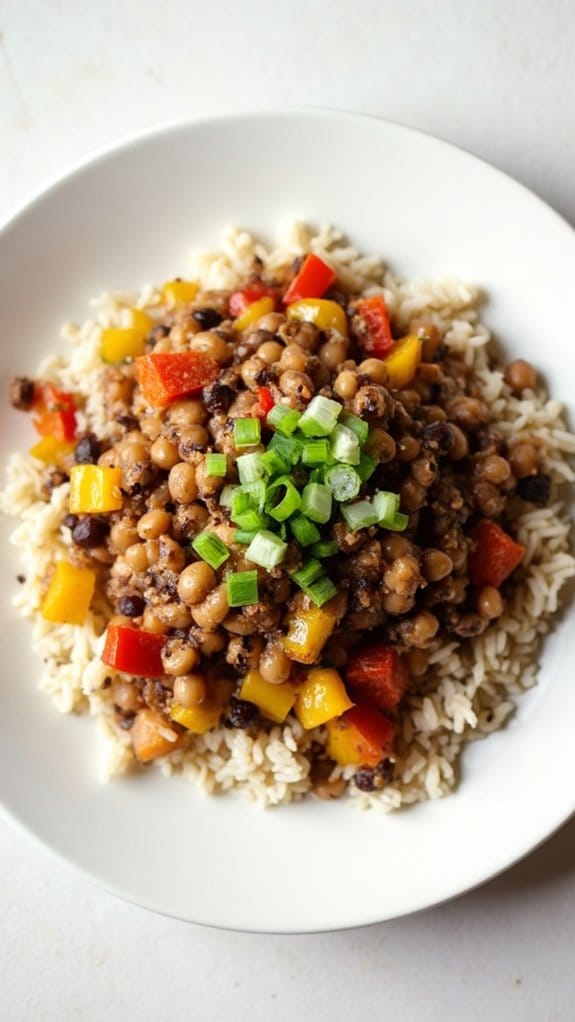 southern black eyed peas dish