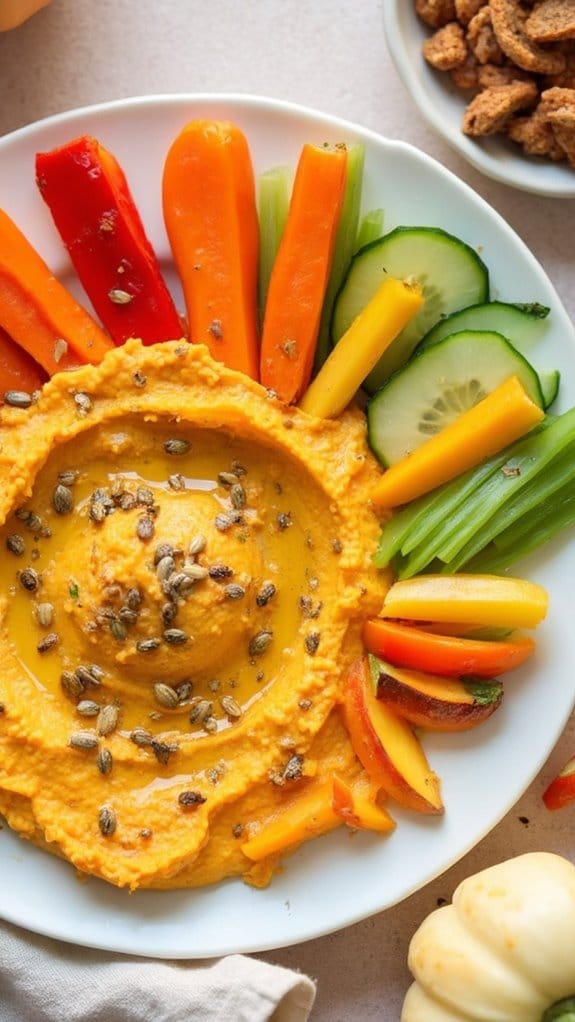 spiced autumn dip delight