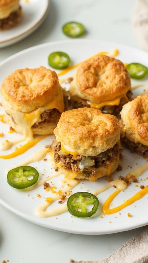 spicy biscuit sandwich recipe