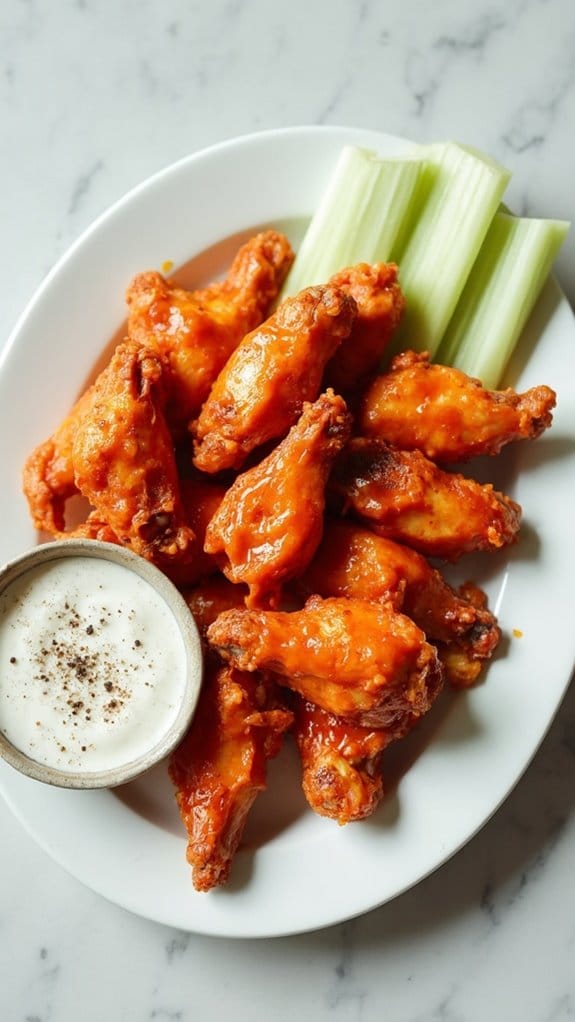 spicy chicken wing recipe