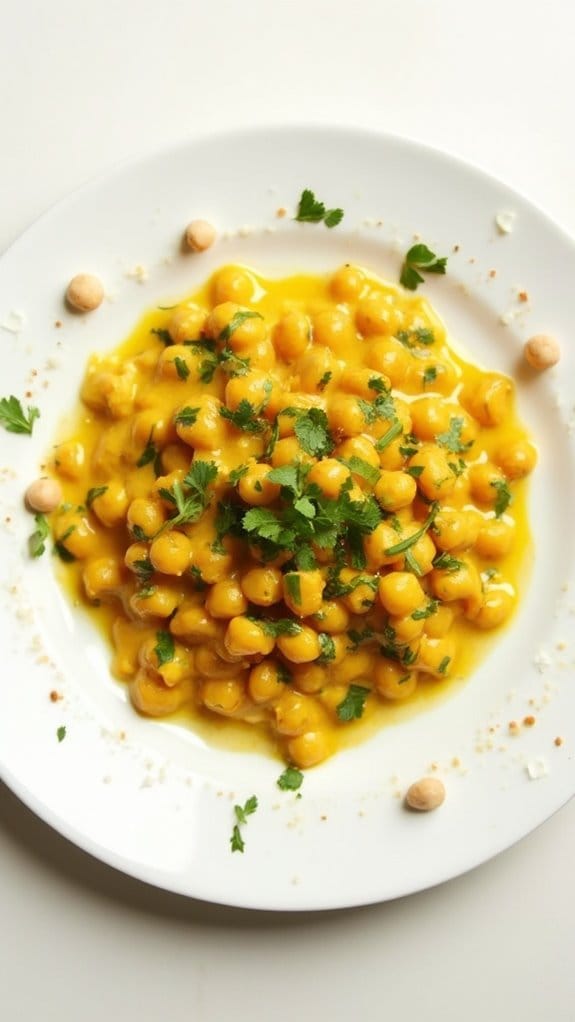 spicy jamaican chickpea dish