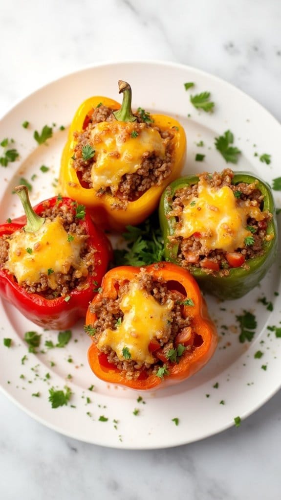 stuffed peppers with beef