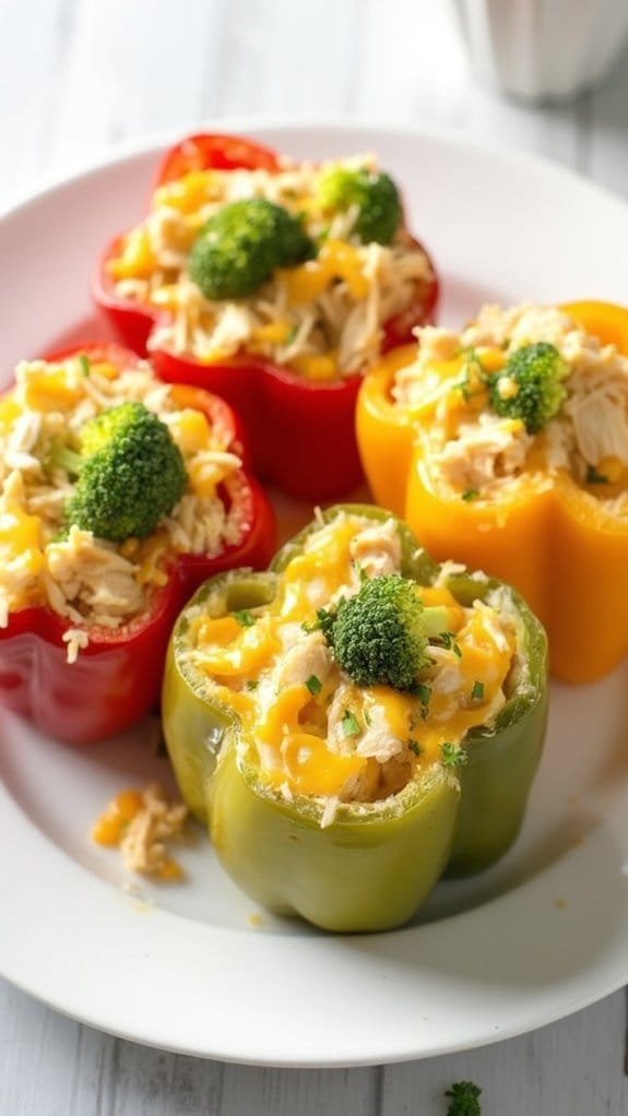 stuffed peppers with chicken