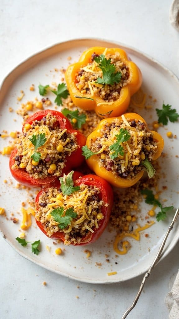 stuffed peppers with quinoa