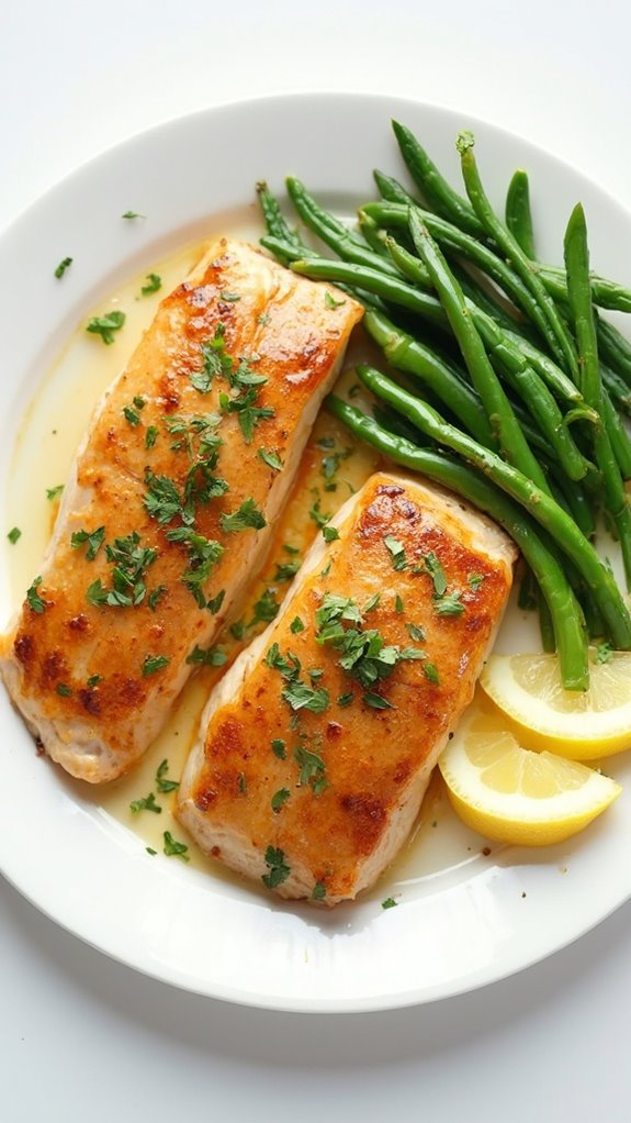 sweet and savory trout