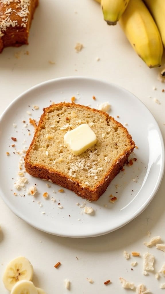 tropical flavored quick bread