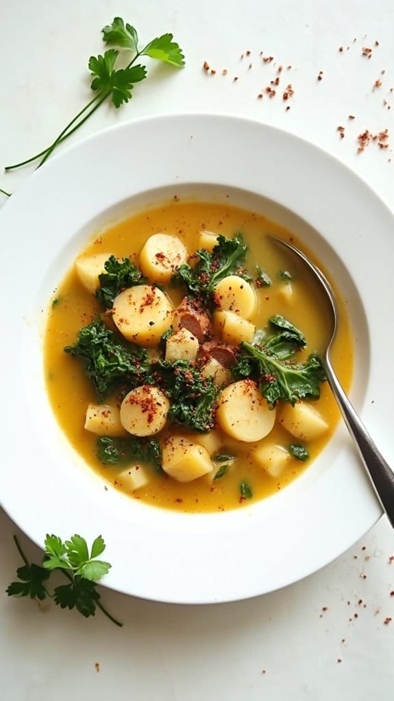 tuscan sausage potato soup