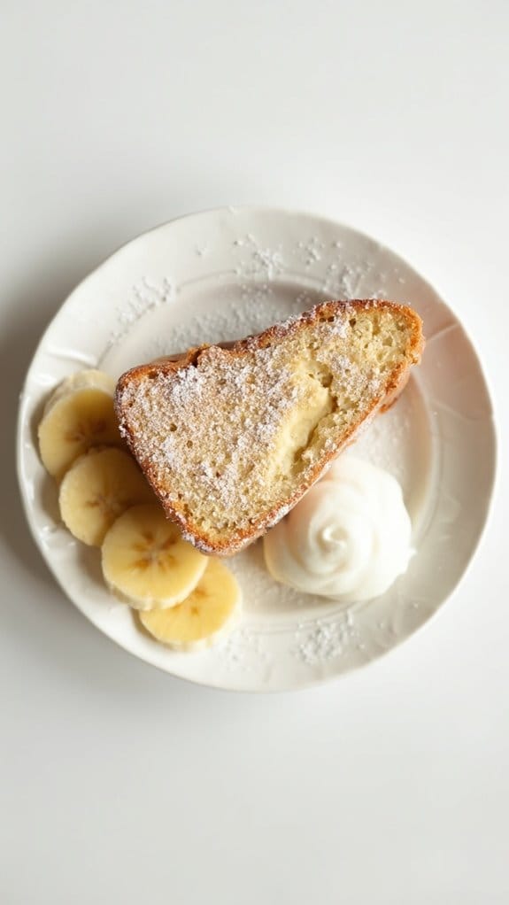 yogurt infused banana bread