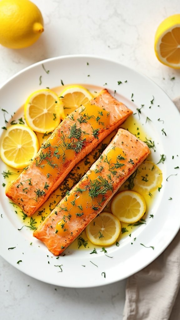 zesty citrus dill salmon