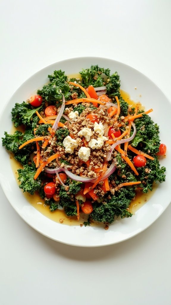 zesty nutritious kale salad