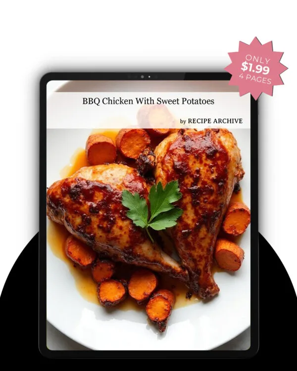 BBQ Chicken With Sweet Potatoes