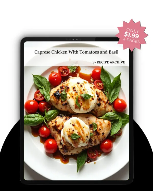 Caprese Chicken With Tomatoes and Basil