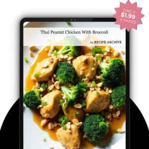 Thai Peanut Chicken With Broccoli
