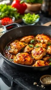 Chicken Adobo Rice Bowl