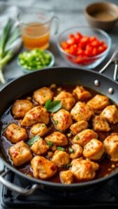 Chicken Adobo Rice Bowl